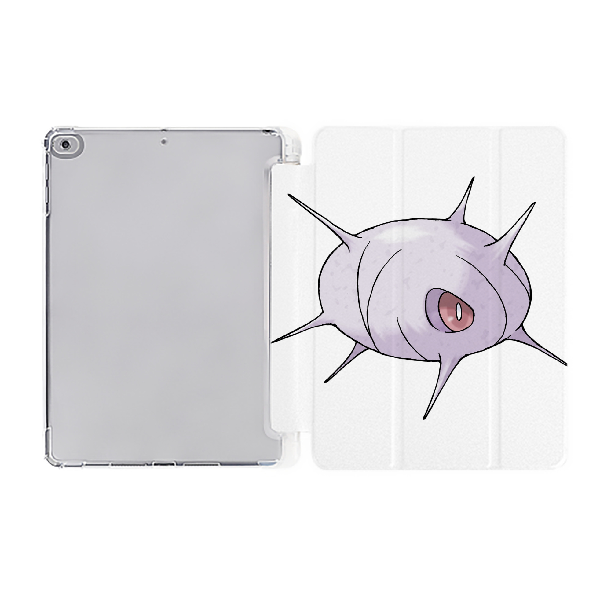 （画像用） ポケットモンスター Pokémon IPad ケース ペン収納付き 三つ折りスタンド PUレザー×シリコン 対応機種9.5/10.5/10.9インチ